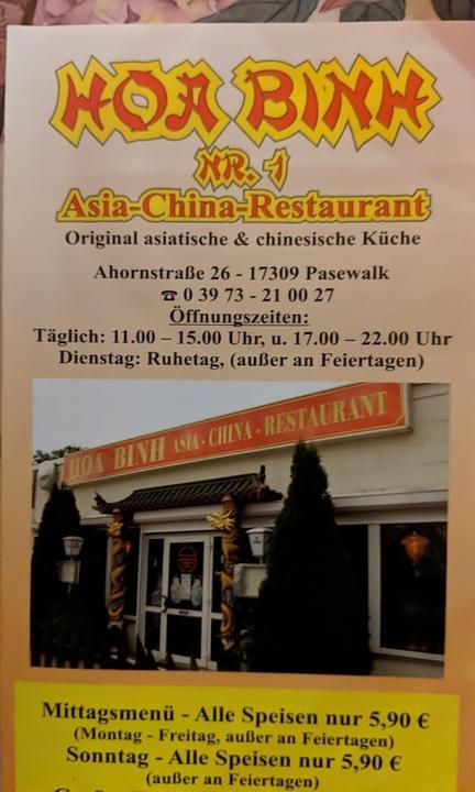 Asia China Restaurant